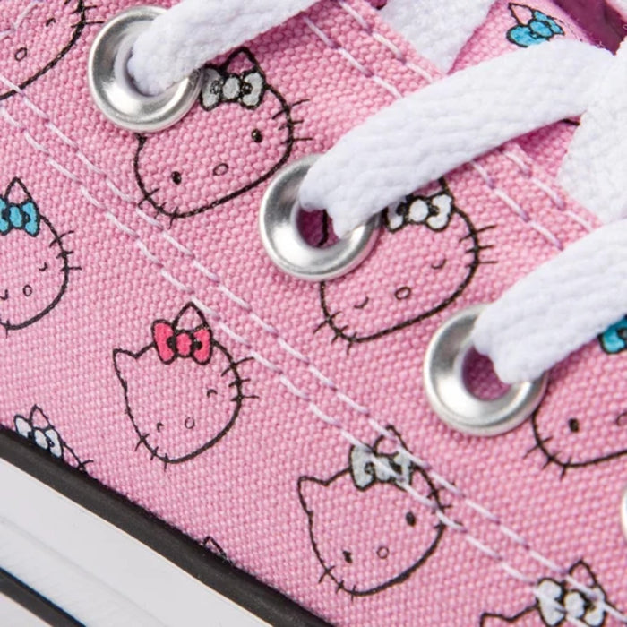 Hello Kitty Chuck Taylor All Star / Costa Canvas Low-Top Black Pink