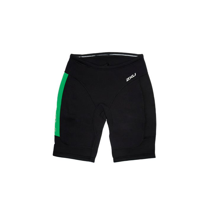 Neoprene Shorts Black/Green - Men's