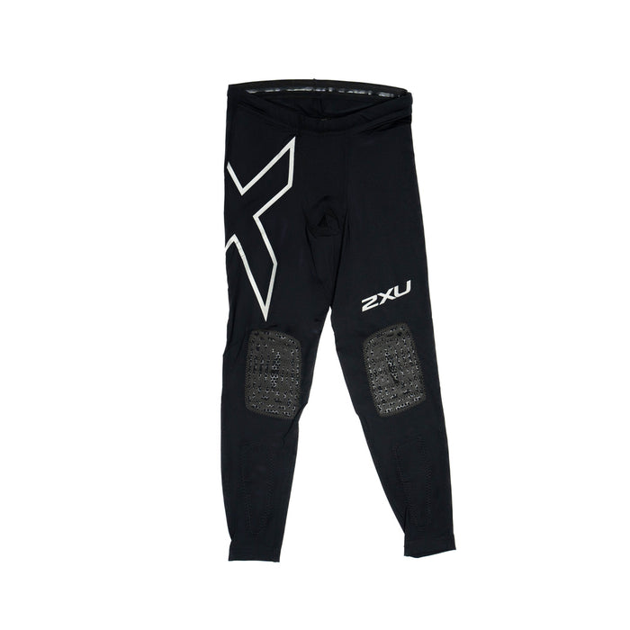 Youth Compression Tight Black/Reflective - Girls