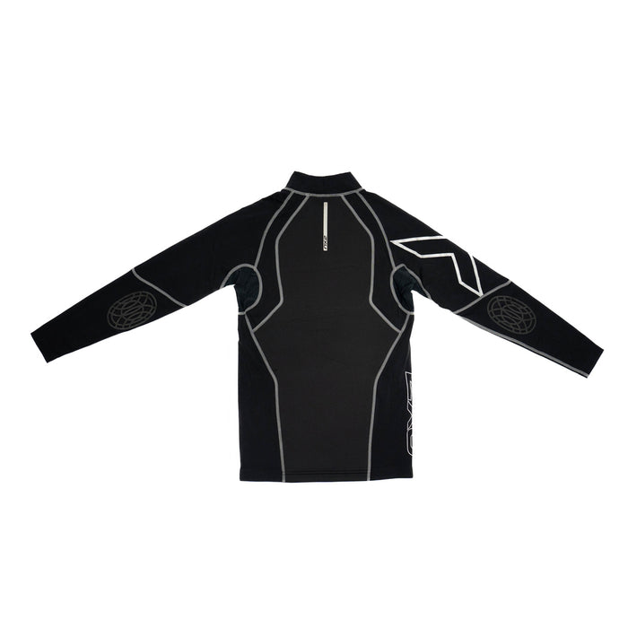 Long Sleeve Therma Compression Top Black/Reflective - Mens